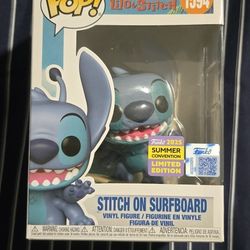Stitch On Surfboard #1594 New Summer Convention $15