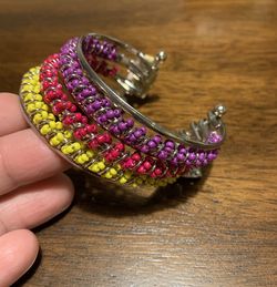 Cuff bracelet.
