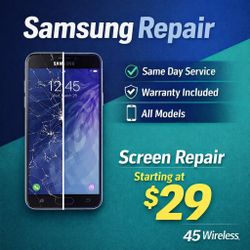Samsung Repair - Same Day Service 
