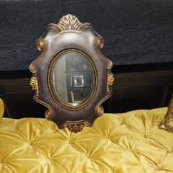 Black And Gold Mirror 
