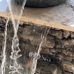 Swimming Pool Stacked Rock Pillar Water Features Now Available To You