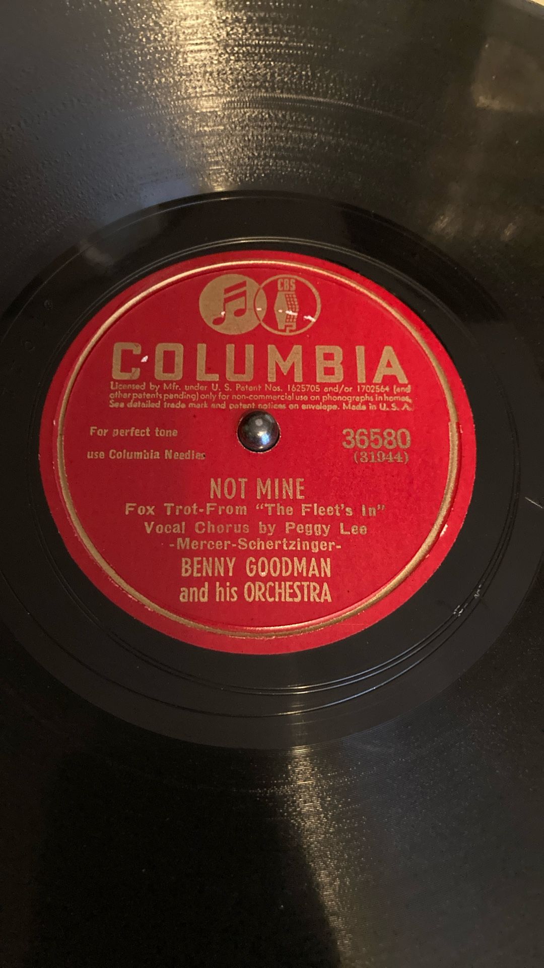 Benny Goodman. Not Mine. / If You Build A Better Mouse Trap
