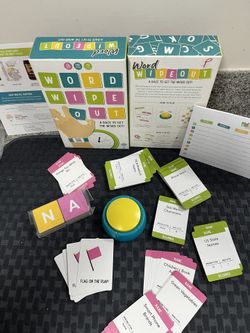 Word  Wipe Out / Juego De Mesa