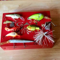 8 Antique Fishing Lures