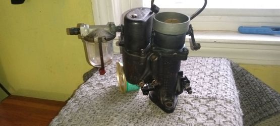 1955 Chevy 6 cylinder carburetor the 50s engine gas