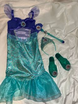 Disney Mermaid dress and accessories