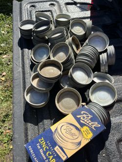 75 Zinc Caps For Sale