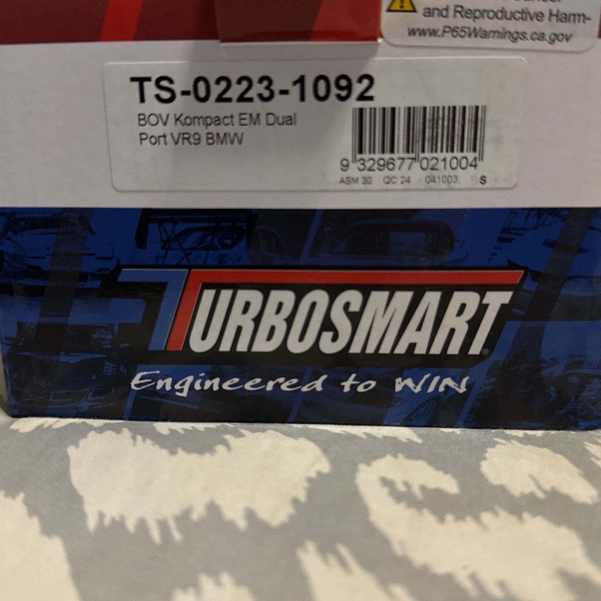 TURBOSMART Kompact EM BOV VR9 Dual Port BLOWOFF VALVE