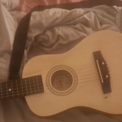 Kids guitar with case
