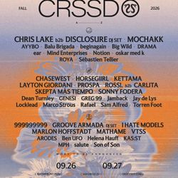 CRSSD 2 Day GA Ticket 
