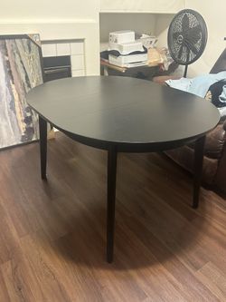 Black Kitchen Table