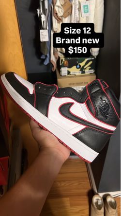 Jordan 1 bloodline size 12