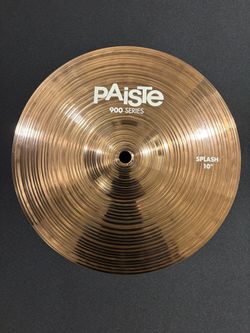 Paiste 10” 900 Series Splash Cymbal 282g ✨