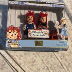 Classic Raggedy  Ann&Andy Barbie Collectibles 