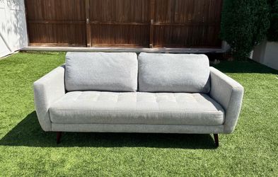 Living Spaces - Gray Sofa - FREE DELIVERY!