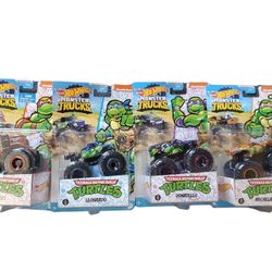 Hot Wheels MONSTER Trucks TMNT