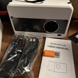 Proyector con Wi-Fi y Bluetooth, proyector de video.   