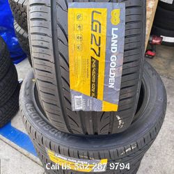 245/45/19 Land Golden new tires including install and balance