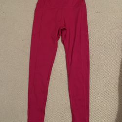 Womens Size 4 Victoria’s Secret Hot Pink Leggings 