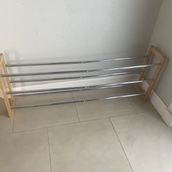 2-Tier Expandable Shoe Rack