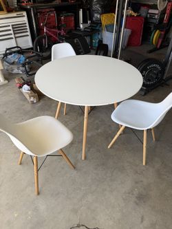 Small table with chairs