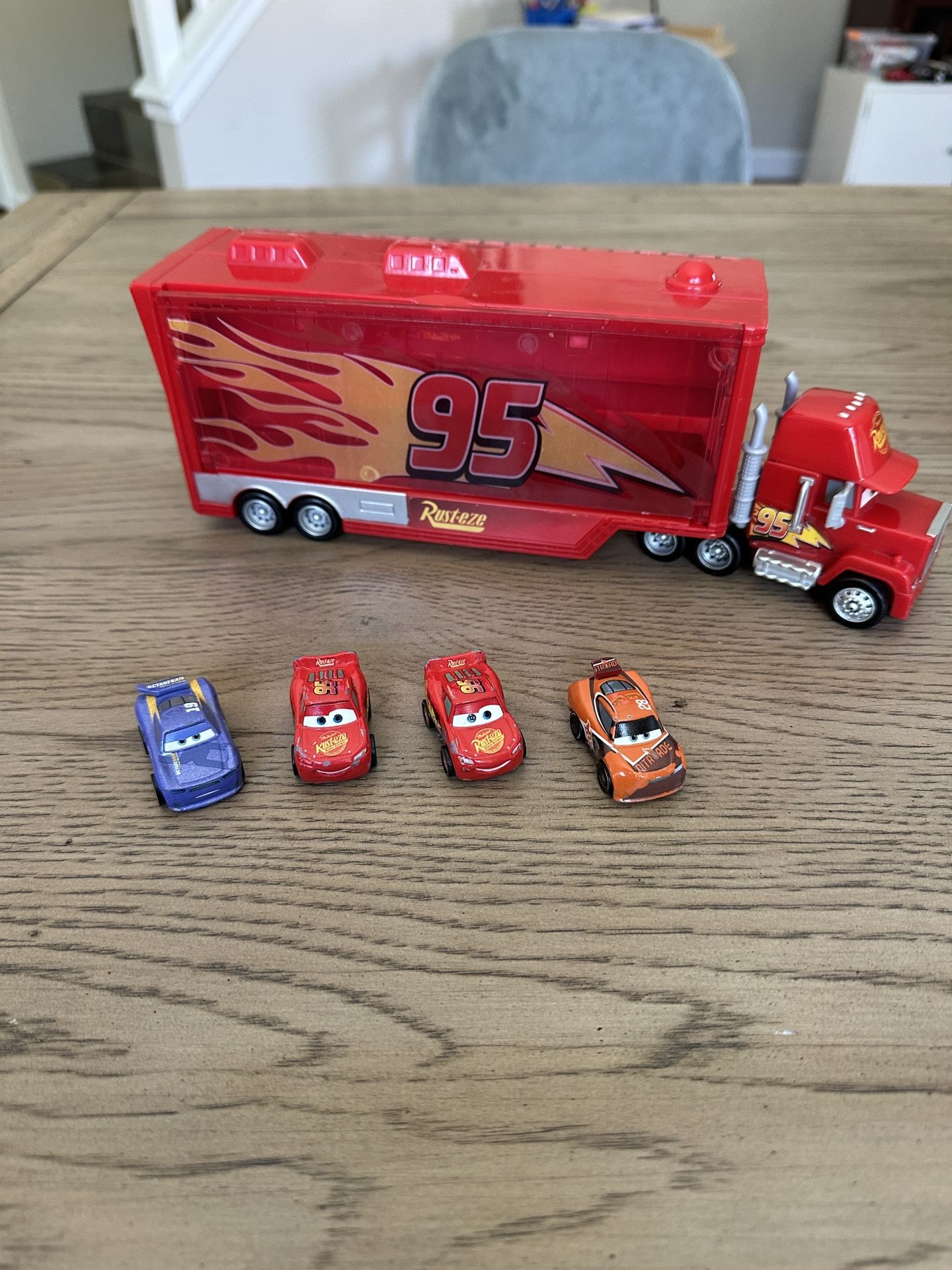 Disney Cars Mack Mini Hauler Toy