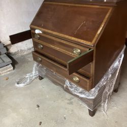 Antique Vintage Wood Desk