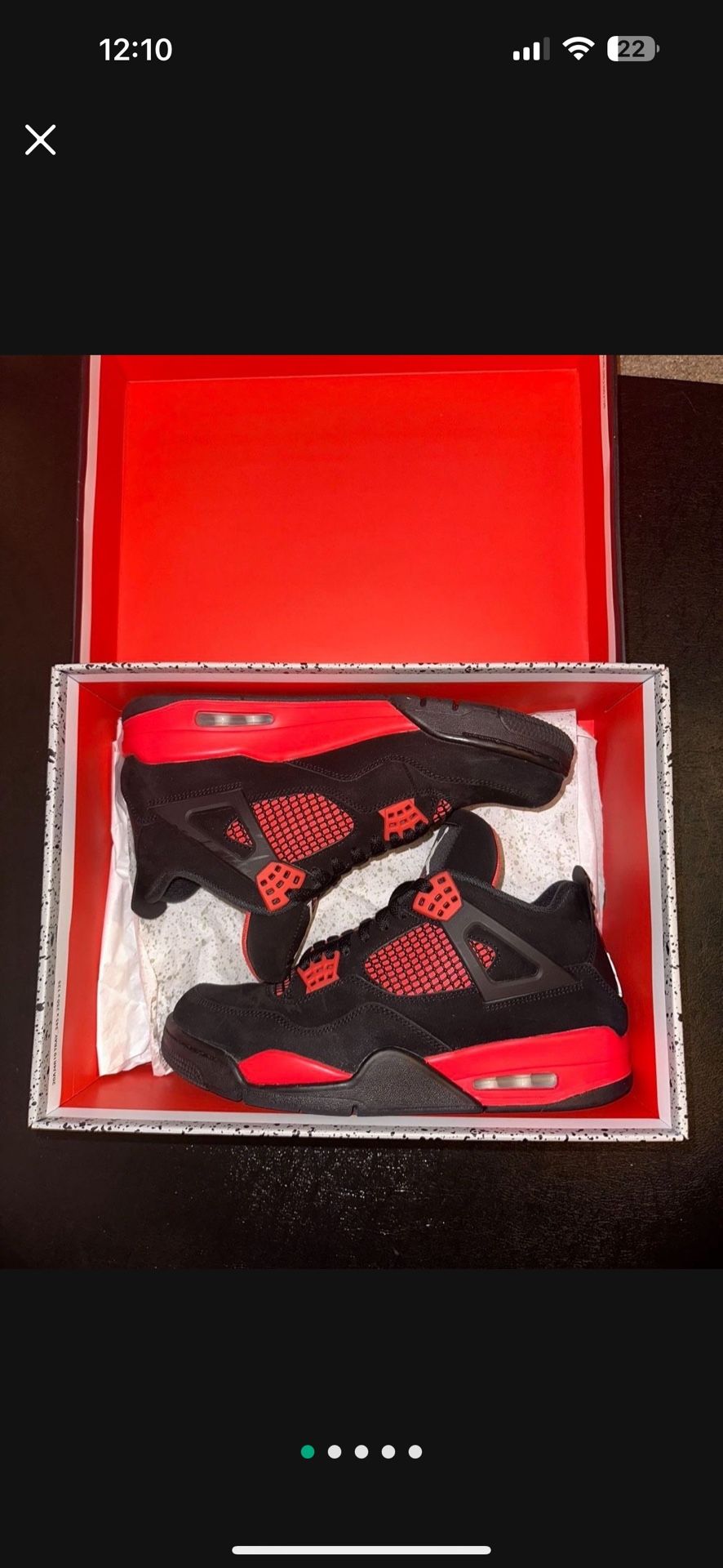 Jordan 4s Red Thunder