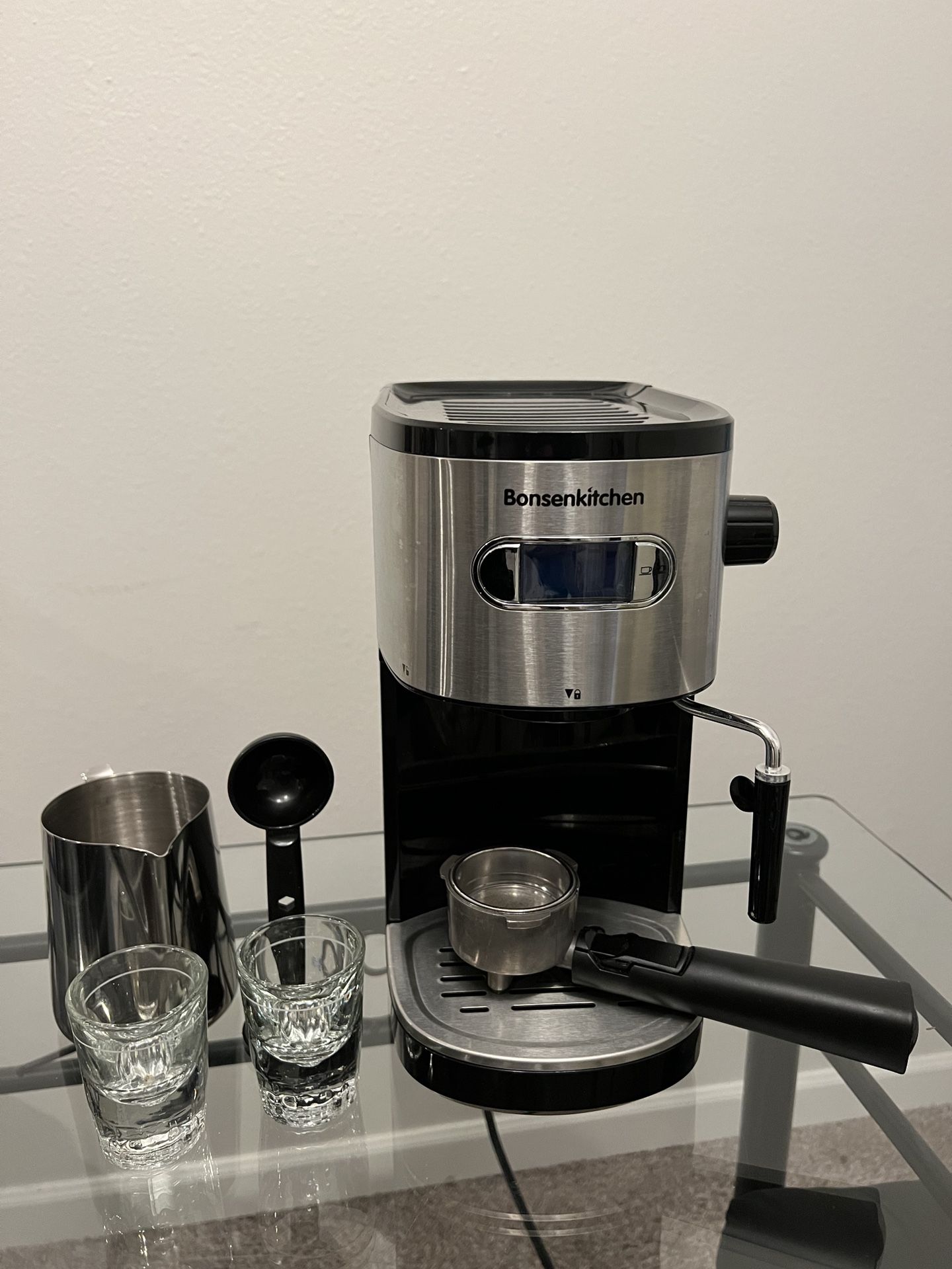 How To Use The Bonsenkitchen Espresso Machine