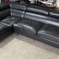 Leather Sofa 