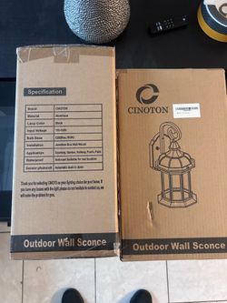 Outdoor lighting fixtures