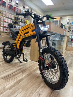 GT73 Titan Electric Bike 50mph ebike Financing $49 Down Payment