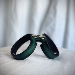 Kinky leather Cuffs! Custom! 