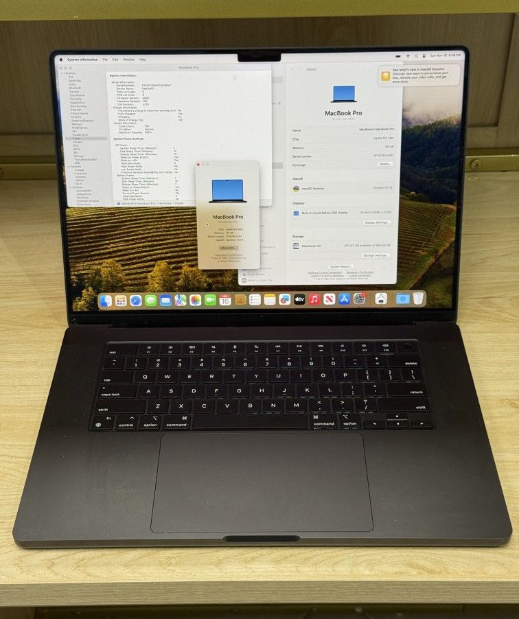 MacBook Pro 2023 M3 Max 16