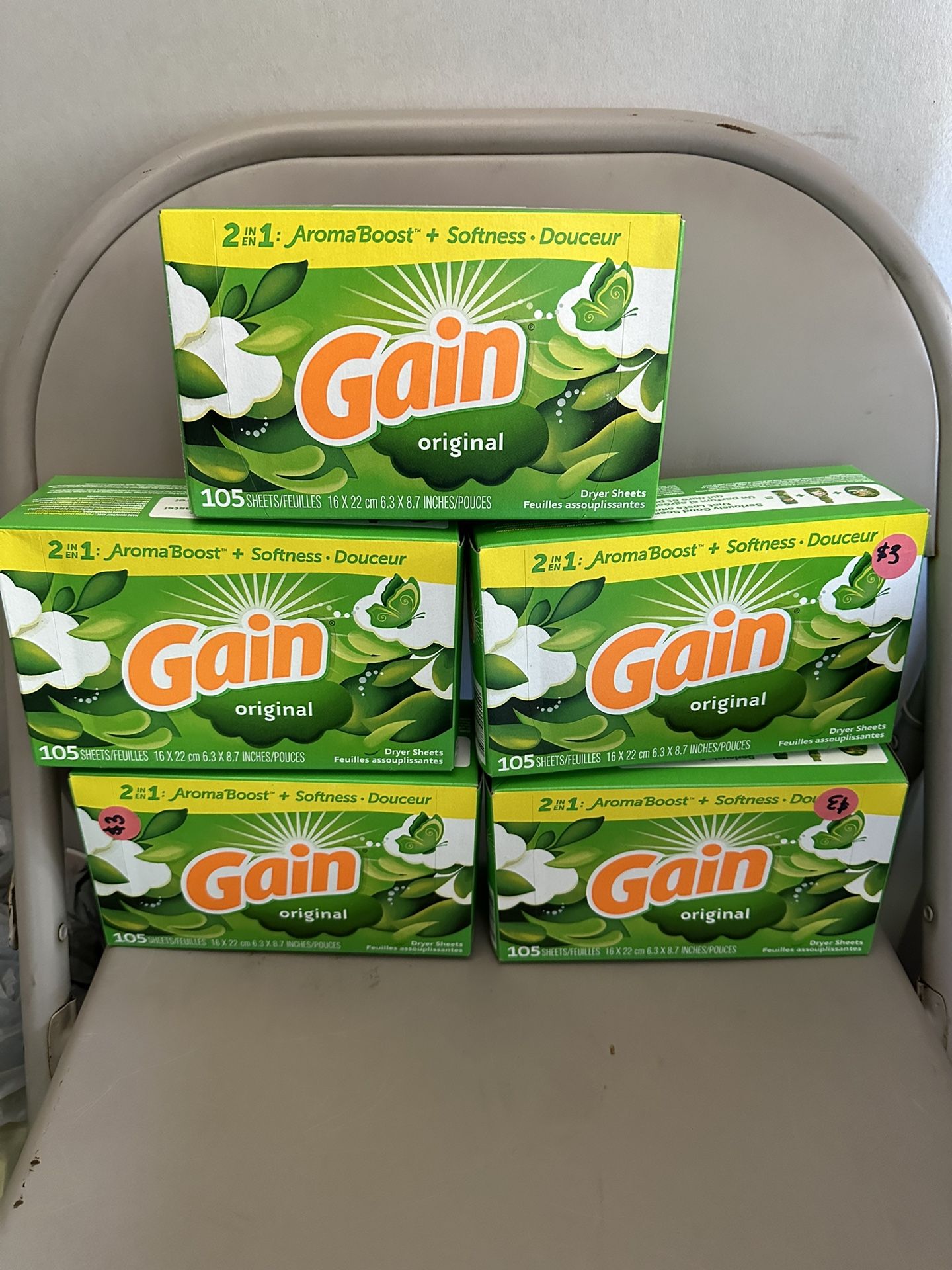 Gain Dryer Sheets