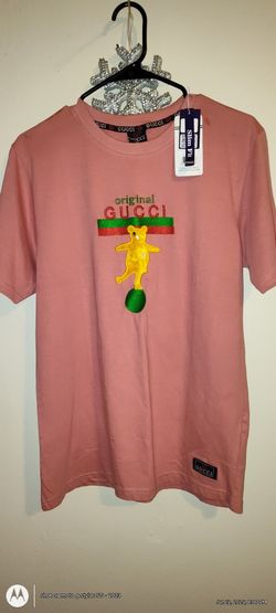NWT Men's Embroidered Gucci Shirt Size XL 