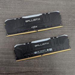 Crucial Ballistix 32GB (16gbx2) 3200MHz DDR4 RAM Module