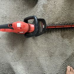 Running Lawnmower/ Sidewalk Edger/Shrub & Tree Trimmer
