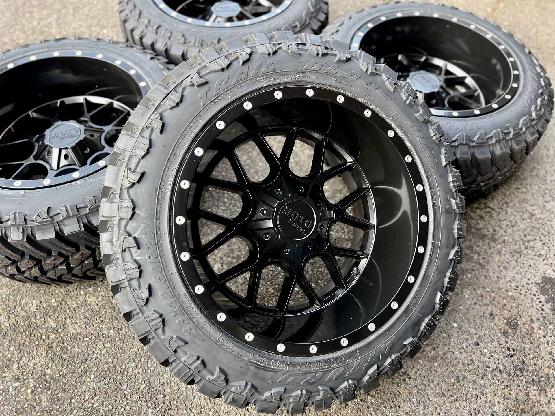 20x12 wheels & tires 6x5.5 or 6x135