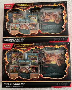 Charizard EX special collection boxes