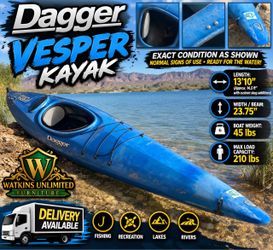 π£ββοΈπ¦ DAGGER VESPER TOURING KAYAK β CLASSIC, DURABLE & AFFORDABLE! π¦π£ββοΈ