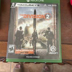 X Box One The Division 2