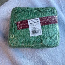 Green Rubbermaid Commercial Swinger Loop Mop Head