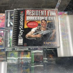 Resident Evil Directors Cut Ps1 $125 Gamehogs 11am-7pm