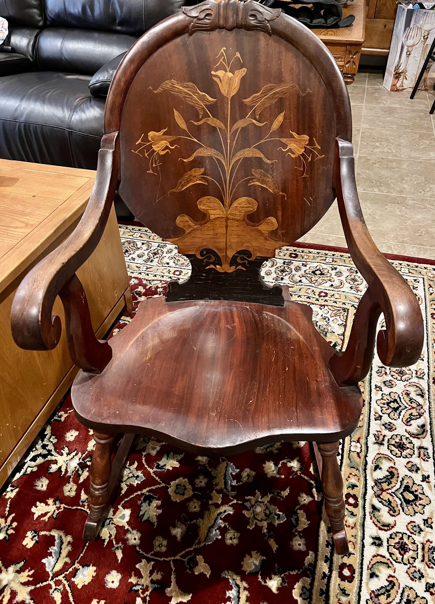 Antique Rocking Chair Hubbard 1940’s? 