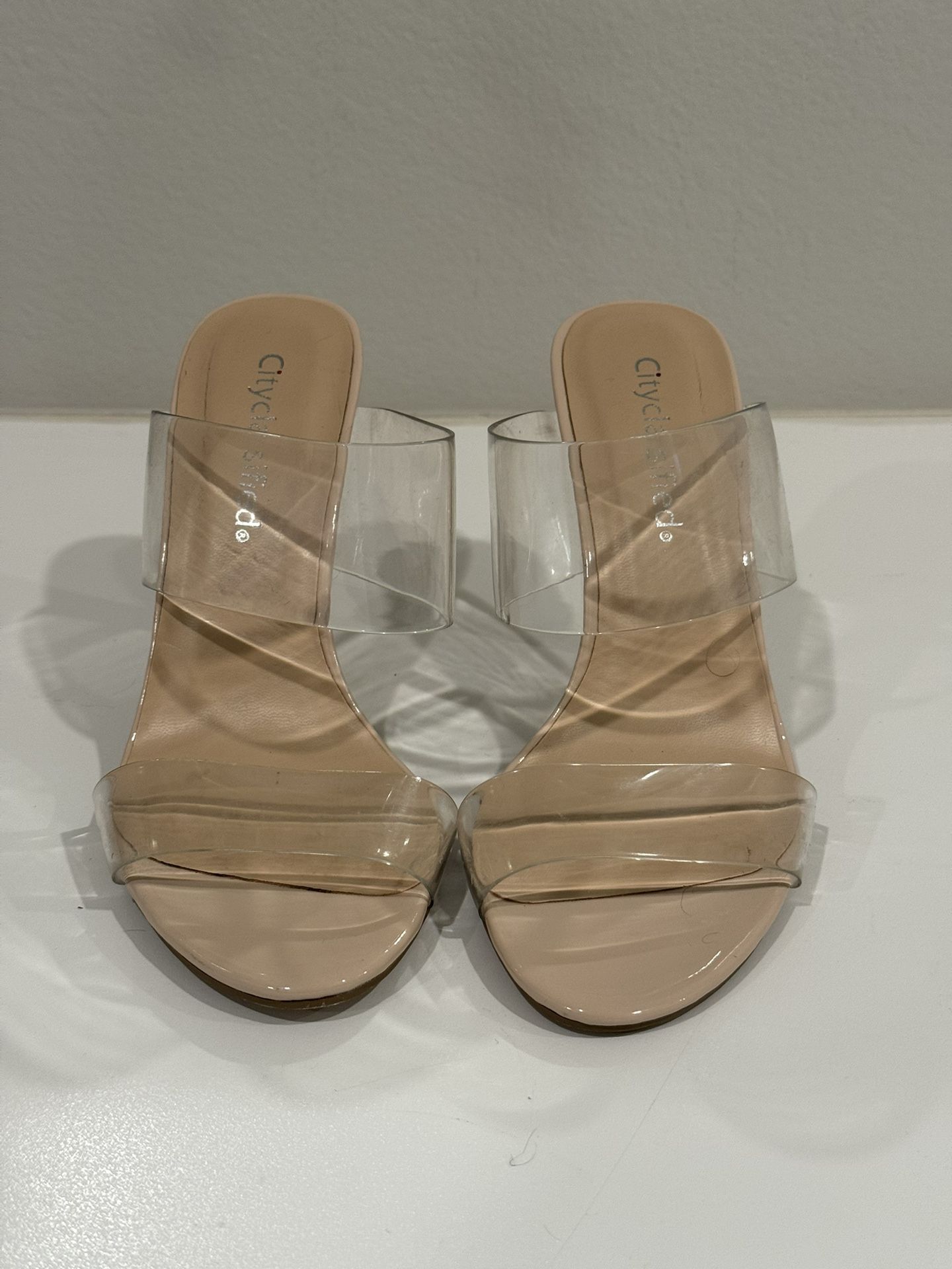 Clear Heels 