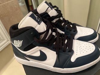 Air Jordan 1 Blue / White Size 9 1/2 Men