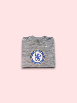 Chelsea FC football club the Nike tee dri-fit shirt grey men’s 2XL