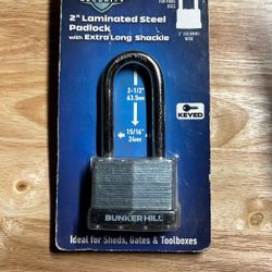 2” Steel Padlock