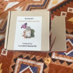 WOODY SANDALWOOD DOSSIER PERFUME INSPIRED BY LE LABO’S SANTAL 33